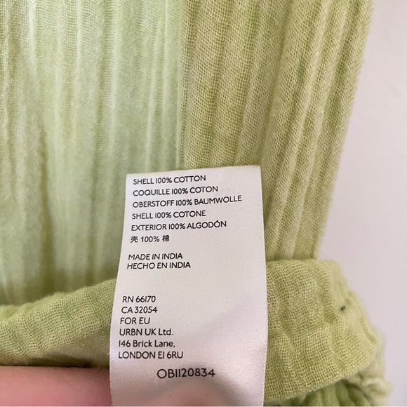 Free People Maya Gauze Cotton Shirt Dress in Medium - Picture 6 of 8